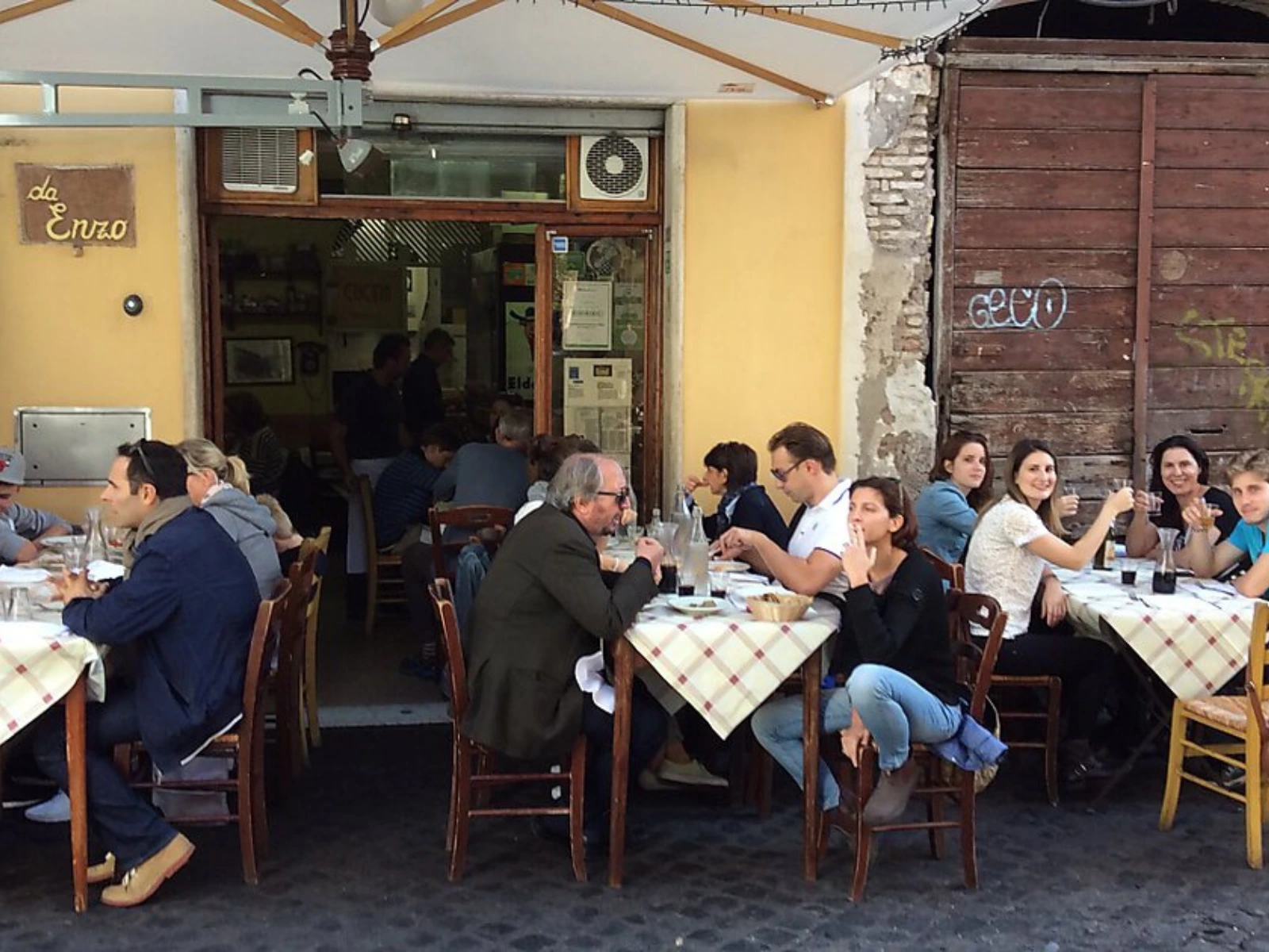 Trattoria Da Enzo al 29 - best restaurant in rome