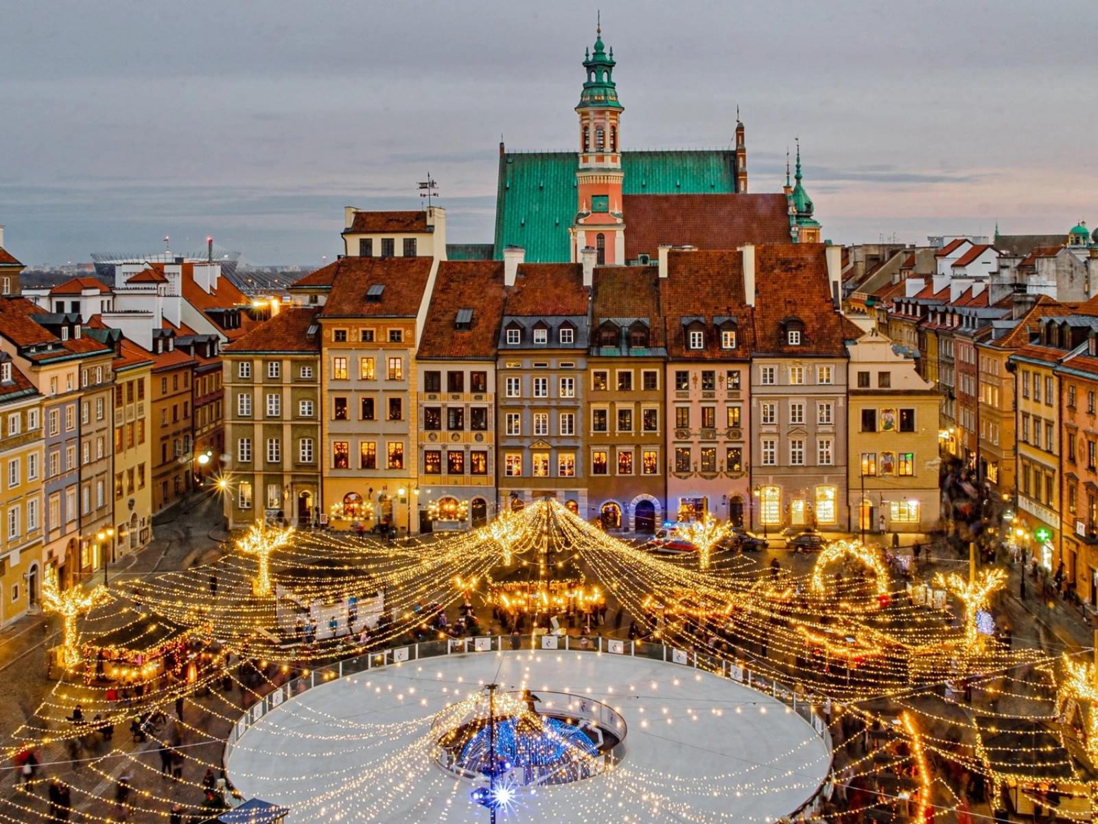 Old Town Market Square - Warsaw sightseeing