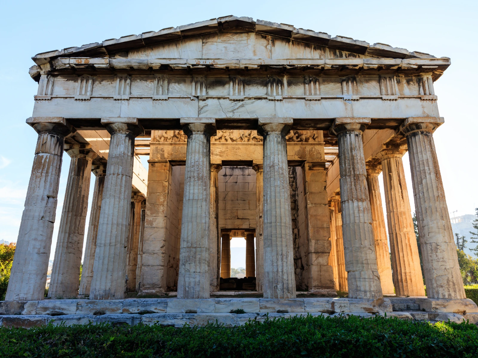 Ancient Agora - Landmarks of Athens