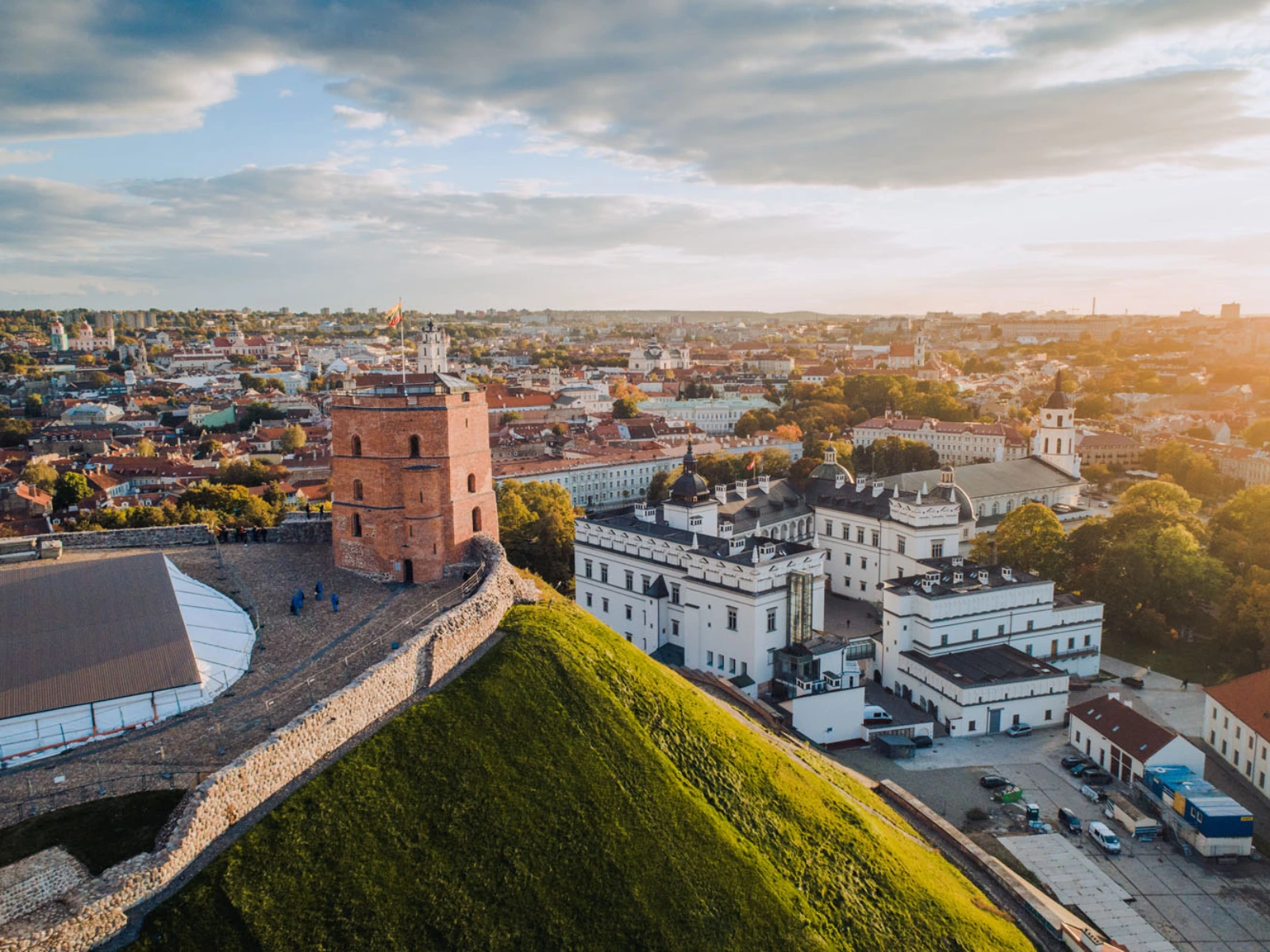 Gediminas Castle Tower - sightseeing in Vilnius