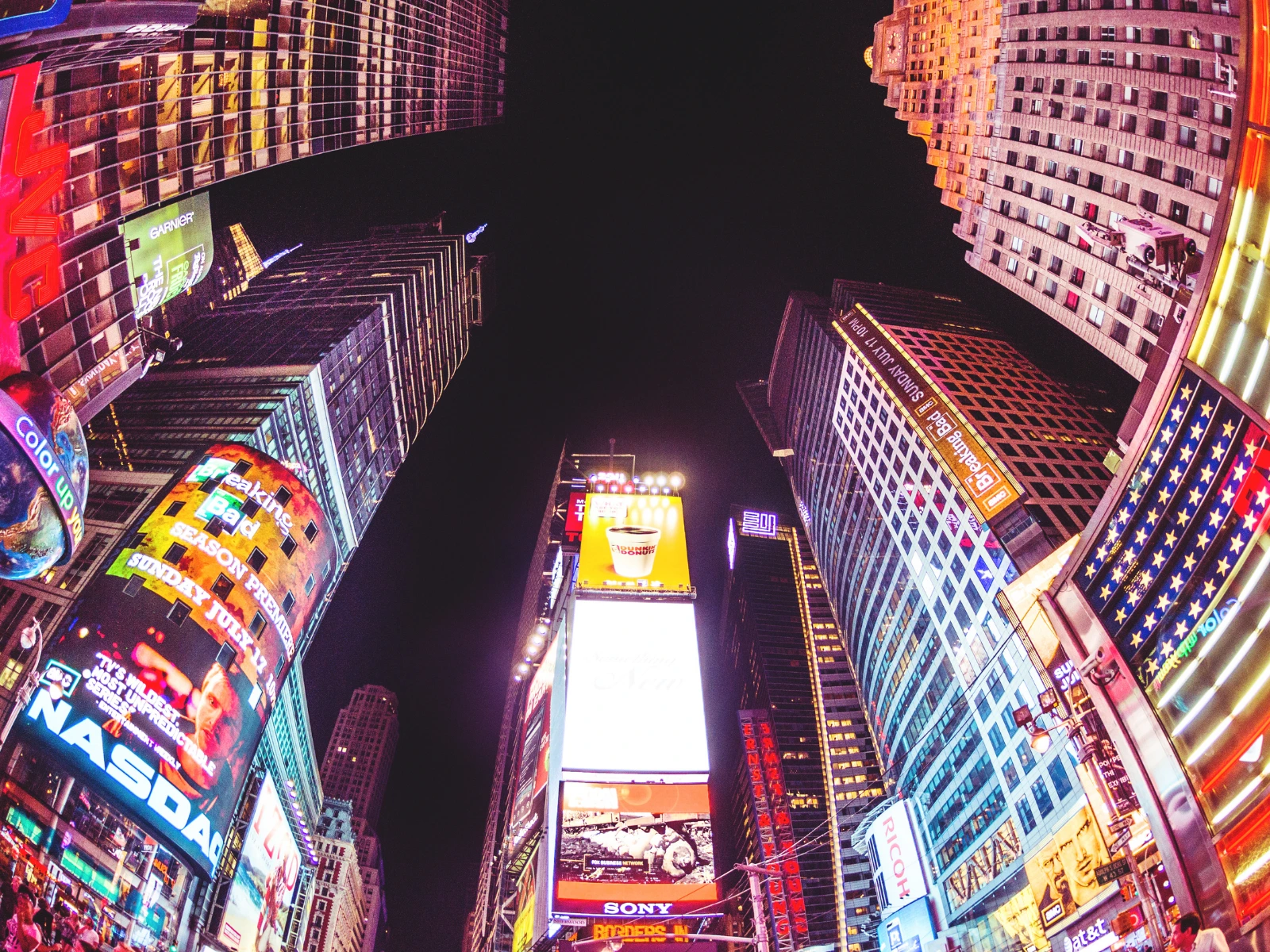 Times Square for New Years Eve- Best places to see New York