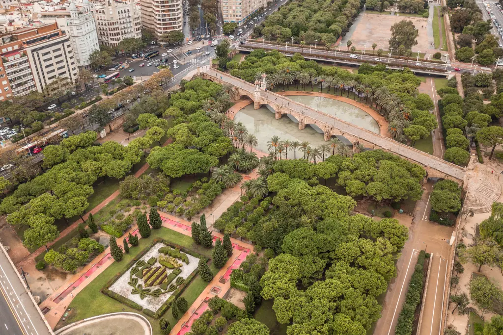 Turia Gardens valencia what to do