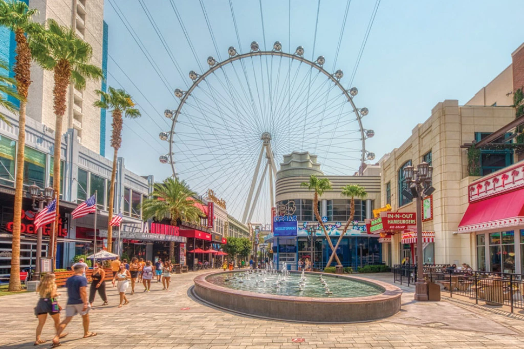 Explore the LINQ Promenade what to do in las vegas