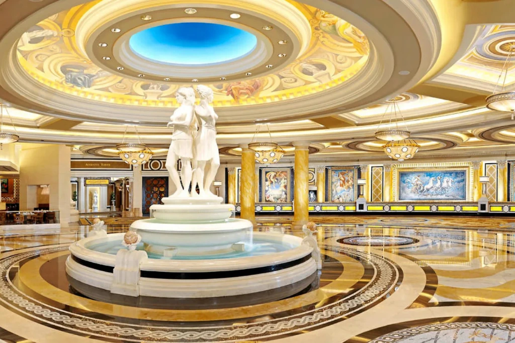 Shop at the Forum Shops at Caesars Palace ​what to do in las vegas